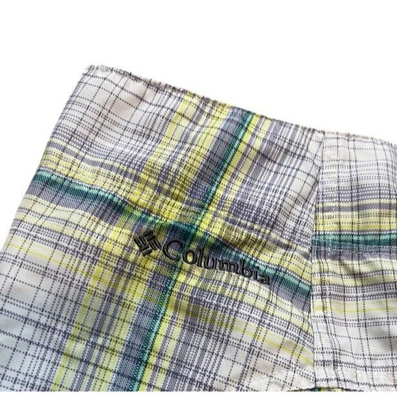 Columbia Swim Trunks Mens Size 32 Plaid Board Shorts Bathing Suit Swim Beach - Picture 4 of 12